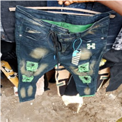 Men's Non Fade Blue Jeans 