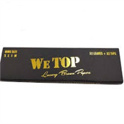WE TOP BLACK ROLLING PAPER