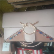 female leather hand bag