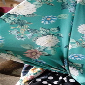 Quality Flower Crepe Fabric Per Yard 600