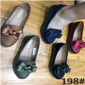 Quality  Valerian leather Flat shoe