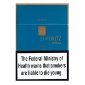 ST  MORITZ BY DUNHILL MENTHOL CIGARETTES