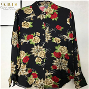 LADIES LONG SLEEP CHIFFON TOP