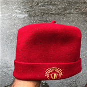 Long red cap