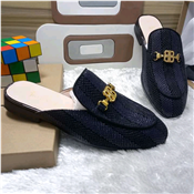 Designer Men's Half Cut Slip-On