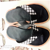 Designer men's fashion Pam slippers.