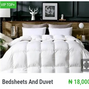 Duvet, bedsheet,pilow cases