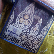 Indian Lace George Fabric- 5yards