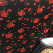 Quality Flower Crepe Fabric Per Yard 650