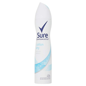 Sure Deodorant Spray Cotton Dry