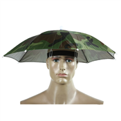 Foldable Rain Gear Fishing Hat Headwear Umbrella for Fishing