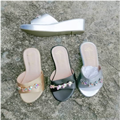 LADIES HEEL SLIPPERS