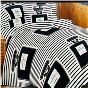 Chanel DESIGNER BEDSPREAD 6X6
