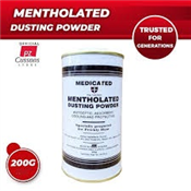 200G MEDICATED MENTHOLATED DUSTING POWDER