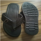 Male Leather Slippers