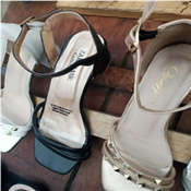 Ladies Fashion Mid Heel Sandals