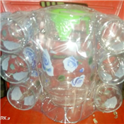 Glass Cup With Jug