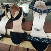 Ladies Fashion Mid Heel Sandals