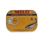 125G MILO SARDINE IN VEGETABLE OIL