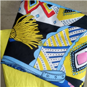 Quality Plain And Pattern Material 4 Yards