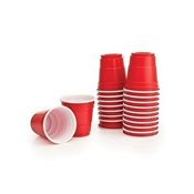 250ML STRONG CUPS PLASTIC TOAST CUP 40PCS
