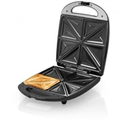 Saisho Sandwich Maker, Waffle Maker, Sandwich Grill, Toaster, 750 Watt, 4 in 1 Detachable Non-stick Coating, Cool Touch Handle, Anti-Skid Feet- LONDON USED