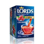 LORDS FRUIT CRANBERRY TEA 