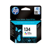 HP 134 TRI-COLOUR INK CARTRIDGE