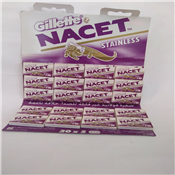 GILLETTE NACET STAINLESS