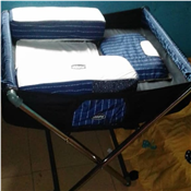 Baby Kingdom Baby Bag And Bed With Mosquito Net