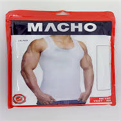 MACHO 2PCS METRO VEST SINGLET