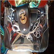 TRANSPARENT HAND BAGS