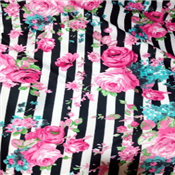 Ladies Poly Flower Material-