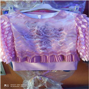 FLOWER SILK SKIRT AND BLOUSE