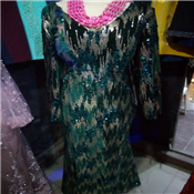 Quality Indian Seguin  Gown