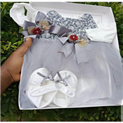 KIDDIES  PACKET LONG SLEVEE BALL GOWN