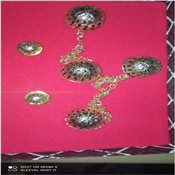 BEAD STUD WITH COFFLINES