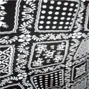 Patterned chiffon material