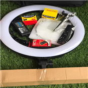 Ring light photography