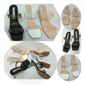 Classic Ladies Heel Slippers