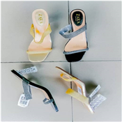 LADIES HEEL SLIPPERS