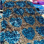 VELVET SEQUINS FABRIC