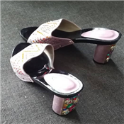 WOMEN FASHIONABLE HEEL SLIPPERS