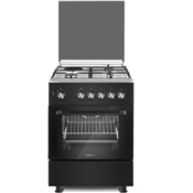  GAS COOKER MAXI 60/60 BLACK