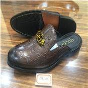 Gucci Men's Half Cut Slip-On Shoe