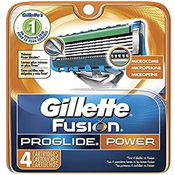 Gillette Fusion 5 Proglide Power Men's Shaver - 4 Replacement Bladex10   