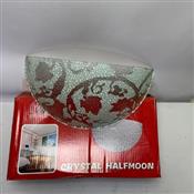 CRYSTAL Halfmoon wall lamp cover