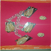 BEAD STUD WITH COFFLINES