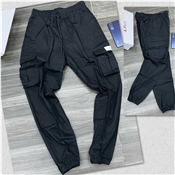 Black Cargo Combat Pant Joggers