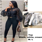 FEMALE FASHIONABLE POKER DOT TOP